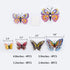 Somotersea 24Pcs 3D Luminous Butterfly Wall Decor Removable Butterfly Decoration for Girls Room Butterflies Decals Birthday Party Decorations Kids...