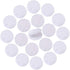 DFYOUHOME® 128 Pairs Self Adhesive Dot 1 inch Round Hook and Loop with Waterproof Sticky Glue Tape Back Nylon Dot Strip Fastener Light Weight Stro...