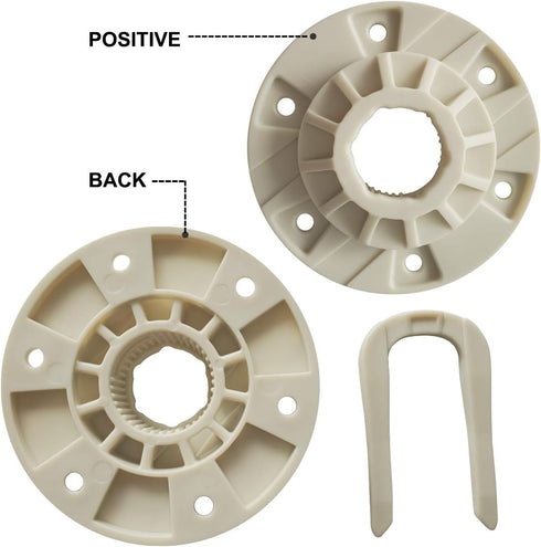 W10528947 Upgraded Washer Basket Drive Hub Kit - Compatible Kenmore Whirlpool Maytag Washer - Replaces W10396887 2684908 AP5665171 PS6012095