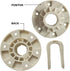 W10528947 Upgraded Washer Basket Drive Hub Kit - Compatible Kenmore Whirlpool Maytag Washer - Replaces W10396887 2684908 AP5665171 PS6012095