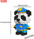 Larcele Micro Building Blocks Animal Set, DIY Mini 3D Building Toy Bricks,339 Dots KLJM-10 (Police Panda)...
