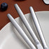 Berglander Dinner Knives Set Of 6, Stainless Steel Shiny Modern Dinner Knife, Butter Knife Table Knives Dishwasher Safe...