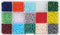 INSPIRELLE Approx 2400pcs 4mm Opaque Multicolor Bicone Beads for Jewelry Bracelet Making Bulk Faceted Crystal Glass Briolette Beads...