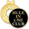Hole in One Club Black Gold Golf Ball Marker with Hat Clip, Funny Golf Accessories for Men Women, Christmas Father's Day Birthday Gifts for Golf F...