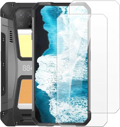 (2 Pack) for Unihertz Tank 2 Tempered Glass Protective for Unihertz 8849 Tank 2 Screen Protector Smart Phone Cover Film 6.81inches (Transparent).....