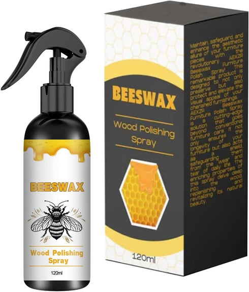 Beeswax Spray Furniture Polish and Cleansing, Natural Beeswax Spray for Wood Furniture Floors - Original Beeswax Spray Cleansing for Living Rooms ...