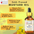 Pure Mustard Oil (Brassica juncea) with Glass Dropper 100% Natural Therapeutic Grade Cold Pressed for Personal Care 50ml (1.69 oz)...