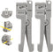 (2pcs) 45-162 fiber optic coaxial bundle tube stripper pliers 0-3.2mm Coax Cable Stripper Fiber Optical Buffer Tube Jack Stripping loose tube stri...