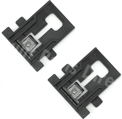 2PCS W10195840 Dishwasher Rack Adjuster Positioner Replacement Part for Whirlpool Kenmore Kitchenaid Dishwashers - Replaces WPW10195840 (2 Pack)