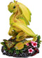 Pacific Giftware PT Starfruit Flower Small Dragon Home Decorative Resin Figurine...
