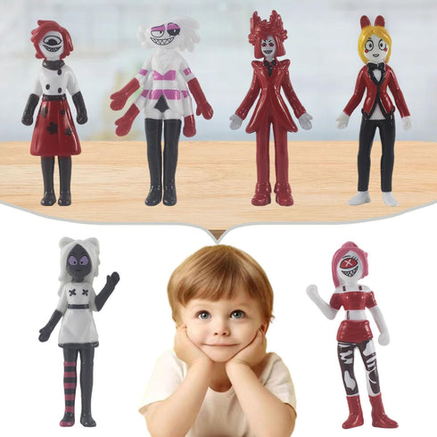 Heazbiin Hotel Figure Toy, 4-Inch Collectible Action Figures, Heazbiin Hotel Action Figure Toys for Party Supplies Birthday, Gifts for Heazbiin Ho...