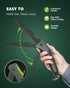 7-Inch Folding Hand Pruning Saw, Heavy Duty Foldable Garden Saws with 7” Hardened SK5 High Carbon Steel Blade for Tree Trimming, Live/Dry Wood Cut...