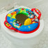 The First Years Disney Mickey Mouse Soft Potty Seat - Cushioned Toddler Toilet Seat Attachment - Toddler Potty Training Toilet Seat with Handles -...