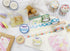 SAIEN Washi Masking Tape Set - 6 Rolls, Summer Designs & Japanese Traditional Patterns - Ideal for DIY Crafts & Gift Wrapping - 1.5cm x 7m Each (0...