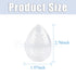Framendino, 4 Pack Breathable Makeup Sponge Case Protective Plastic Beauty Sponge Container Makeup Blender Holder Cosmetic Egg Storage Cases for W...