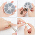 PH PandaHall 900 Pcs 6 Sizes 4/5/6/7/8/10mm Iron Split Rings Double Loop Jump Ring for Jewelry Making Antique Bronze...