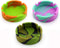 HOWDIA 3 Pack Silicone Ashtray, Premium Silicone Rubber Small Ashtrays for Outside, High Temperature Heat Resistant Round Design Ashtray Camouflag...