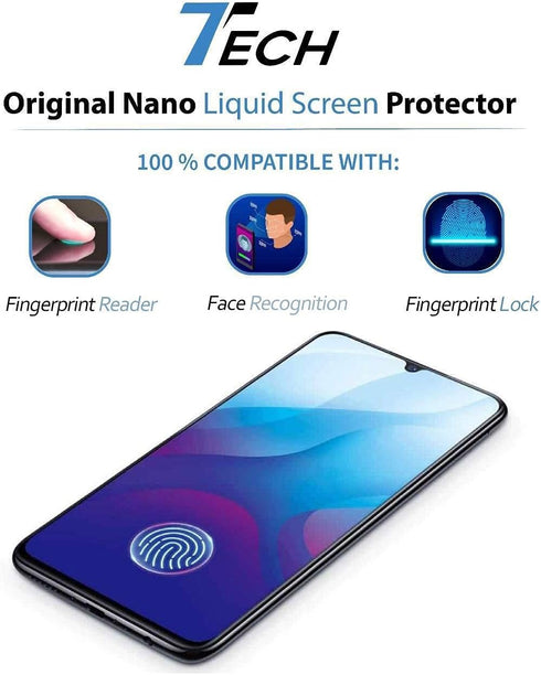 Phone Scratch Remover and Cracked Repair Liquid Liquid Glass Screen Protector | Universal Nano Protection Suitable for All Phones Tablets Smart Wa...