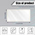 Car Sun Visor Makeup Mirror, Car Visor HD Stainless Steel Vanity Mirror, Universal for Car Visor, Truck,SUV, Seatback , Dash Board ,Window, Bathro...