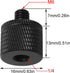 2PCS Gimbal Camera Tripod Conversion Screw 1/4 Female to M6 Male Tripod Mount Thread Adapter Used for Connecting SLR Configurations Monopods Ball ...