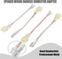 RED WOLF Car Door Speaker Wiring Harness Adapter Connector Plug Replacement for 2000-2019 Toyota Camry 4Runner Tacoma RAV4 Scion, Subaru 2012-2019...