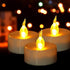 Battery Tea Lights-24 Pack LED Tea Lights Candles Realistic and Bright Flickering Holiday Gift Operated Flameless LED Tea Light for Seasonal & Fes...