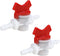 5/16-Inch Drip Irrigation Barbed Valve, Drip Line Ball Valve Shut-Off Plastic Switch Hose Connectors, Drip Irrigation Tubing Parts for Drip Irriga...