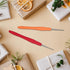 Small Size Crochet Hook Lace Crochet Needle QLRFFLJOY 2.25mm Crochet Hook Embroidery Thread Knitting Weaving Tool DIY Lace Yarn Crochet Needles (2...