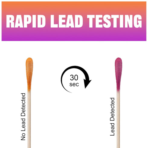 Lead Test Kit Lead Testing Kit: 40 PCS Lead Paint Test Kit for Surfaces including Dishes, Stainless Steel, Ceramics, Toy, Paint, Home Lead Test Ki...