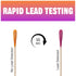 Lead Test Kit Lead Testing Kit: 40 PCS Lead Paint Test Kit for Surfaces including Dishes, Stainless Steel, Ceramics, Toy, Paint, Home Lead Test Ki...