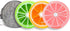 4PCS INVODA Pill Cases Weekly Pill Organizer 7 Day Pill Box with 1Pcs Felt Storage Pouch Small Cute Pill Container...