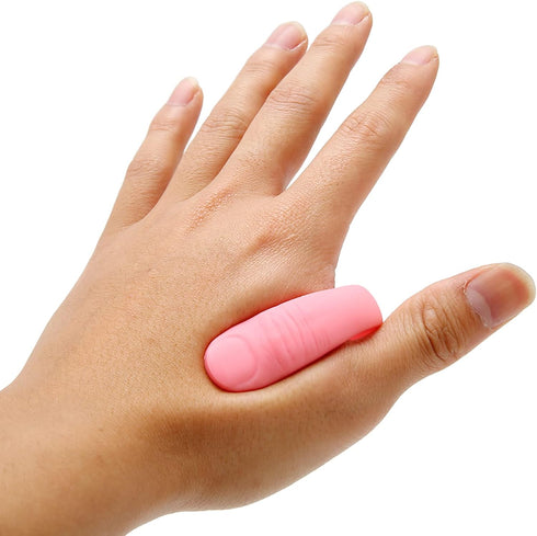 GLOGLOW 2Pcs Mouth Clips, Wearable Acupressure Hand Clip Small Plastic Meridian Massage Clip for Headache Pain Relief...