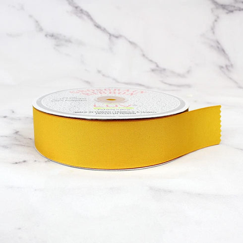 Creative Ideas Solid Grosgrain Ribbon, 1-1/2-Inch by 50-Yard, Light Gold...