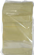 50 Rice Paper Stand-up Zip Pouch with Window (Medium, Natural Kraft)...