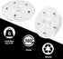 2 Pack 4 Inch Turntable Mini Turntable Organizer, Clear Rotating Tray Small Revolving Base, Acrylic Ball Bearing Turntable Plate for Kitchen Table...