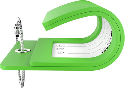 Shacke Luggage Tag Initial – Fully Bendable Tag w/Stainless Steel Loop (Letter W)...