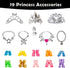 New Modern Doll Clothes and Accessories - 39 Items Gift Set , 10 Sets Modern Series Fashion Outfit Include 5 Dresses, 5 Top 5 Pants and 3 Swimsuit...