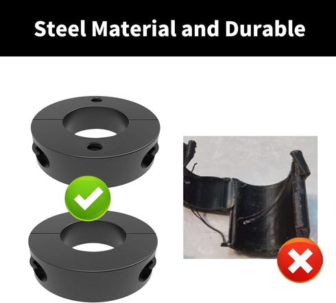 Fix Sinking Office Chair Clamps 2 Pcs Gas Lift Cylinder Piston Stoppers Replacement Parts for Heavy Duty Office Chairs Cylinder Removal Tool...