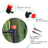50pcs Drip Irrigation Emitters for 1/4" Irrigation Tubing,Adjustable 360 Degree Irrigation Dripper with 1/4" Barbed Coupling Fittings,Garden Drip ...