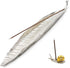 Incense Holder Set - Leaf and Snail Incense Burner,Incense Holders for Sticks Ash Catcher,Durable Zinc Alloy Materia,Modern Natural Design,Incense...