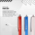 The Friendly Swede Set of 3 Fiber Tip Stylus Pens for Touch Screens, Stylus Pen for iPad, iPad Pen, iPad Stylus - Retail Packaging - Incl. 6 Lanya...