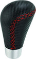 Abfer Leather Shift Knobs Car Gear Stick Handle Shifter Knob Fit for Most Manual Transmission Vehicles (Red)...