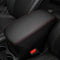 Leegi AAGIILEEYO Jeep Armrest Box Cover,1pc Black with Red Center Console Cover Fit for 2017 2018 2019 Jeep Cherokee...