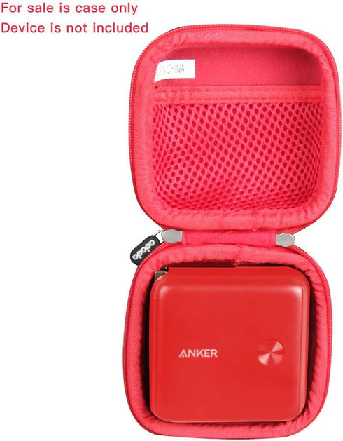 Hard Travel Case for Anker PowerCore Fusion 10000, 20W USB-C Portable Charger (Red)......