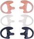 Replacement Soft Silicone Eardud Earmold for Walkie Talkie Audio kit Air Acoustic Tube Earpiece Headset (Three-Colour, Medium(3 Pairs))...