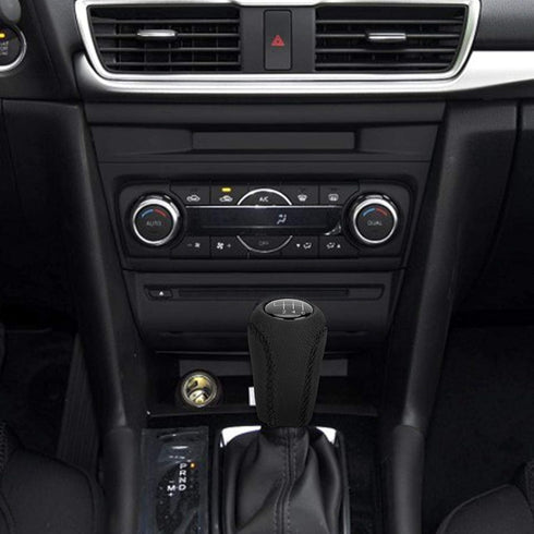 Fydun 5 Speed&6 Speed Gear Shift Handle Automatic Gear Stick Shift Knob Head for Mazda 3 BK BL 5 CR CW 6 II GH CX-7 ER NC III MX-5 2005-2011(6 Spe...