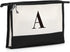 Monogrammed for Women Initial bridesmaid gifts, Personalized monogram Monogram Cosmetic Bag,Travel Makeup Bag Suitable for Wedding weekend Beach G...