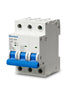 6-63A Miniature Circuit Breaker, AC 3 Pole 400V, DIN Rail Mounted 40 amp Breaker, Overload, Short-Circuit Protection, 110V / 120V Available, MCB...
