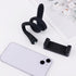 2pcs Stroller Phone Holder, Flexible Cell Phone Stand Stroller Cell Phone Mount with Anti-Slip Arm Grip Alloy Phone Clamp for Stroller Handlebar D...