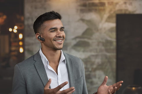 Jabra Talk 15 SE Mono Bluetooth Headset – Wireless Single Ear Headset with Built-in Microphone, up to 7 Hours Talk Time, Media Streaming, Black...